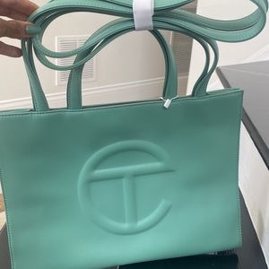 Coveted Telfar Medium Sage Tote Bag New With Tags